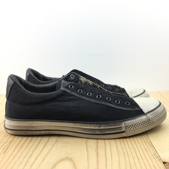 john varvatos converse slip on black